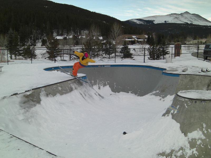 Breck pool sesh