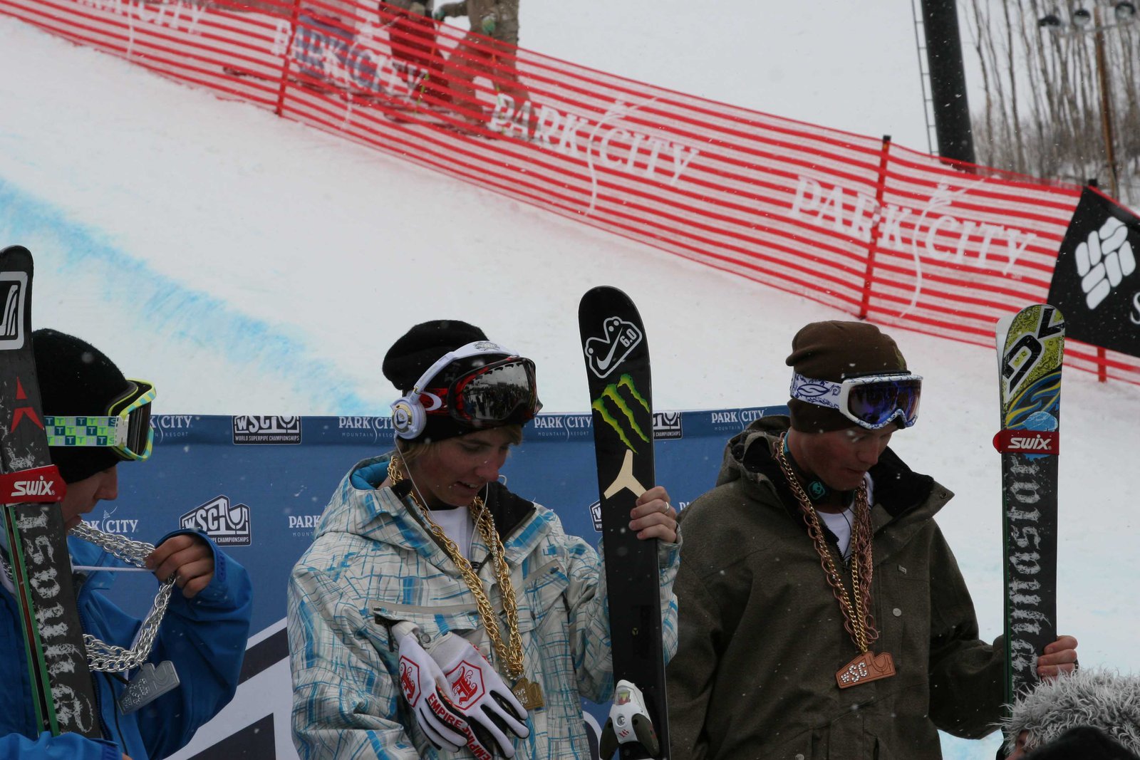 World Superpipe Championship in Park City UT, Dorey 2nd, Riddle 3rd