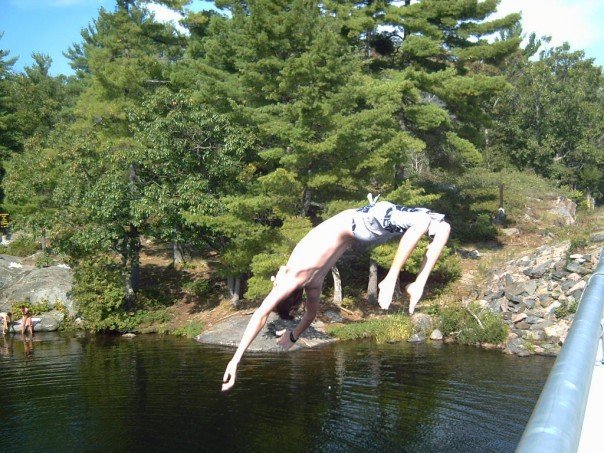 Bridge jump