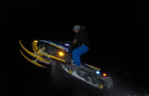 Jumpin the sled