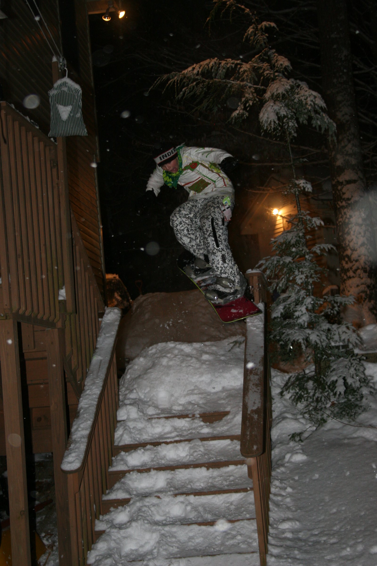 Hand rail in maine