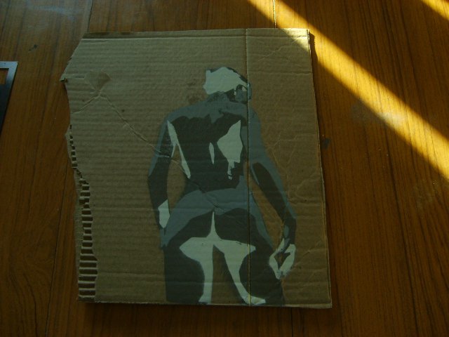 Nude Chick Cardboard