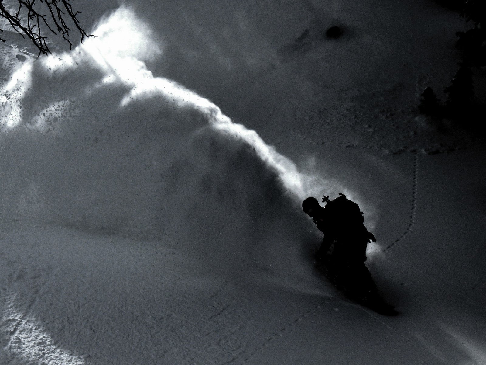 Powder wave at Berthoud Pass