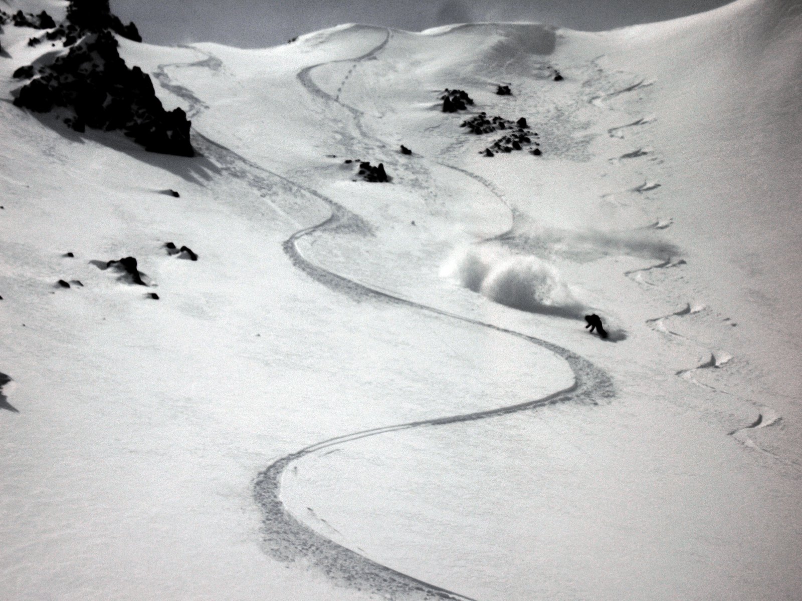 Berthoud Pass far north chute