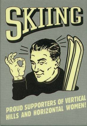 Skiing Poster