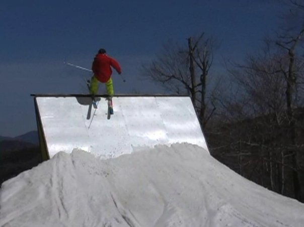 Wall ride at whiteface