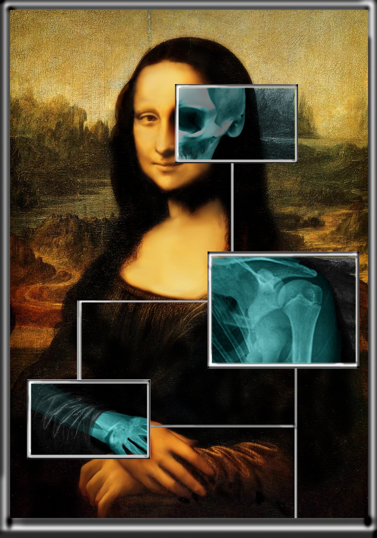 Mona Lisa X-ray