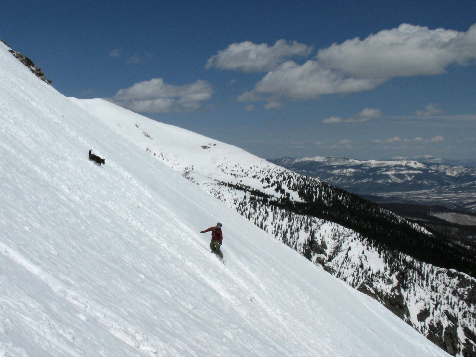 Silver Couloir at Buffalo Mountain