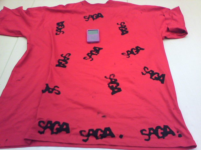 SAGA 6xl tee shirt that i made