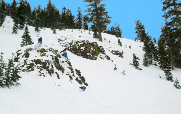 180 cliff at alpine