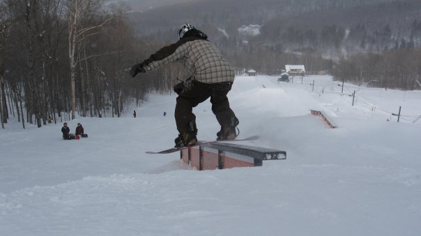 Vermont ski-boarding