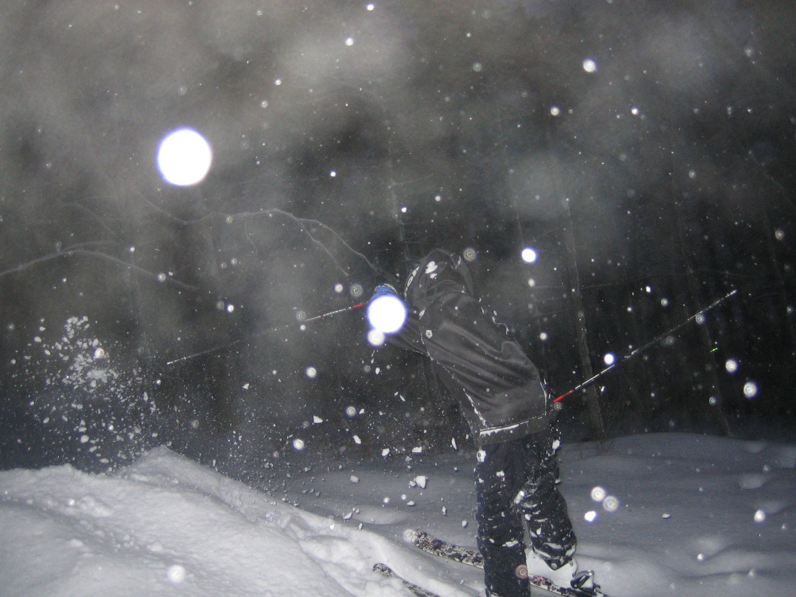 Fresh snow in NH