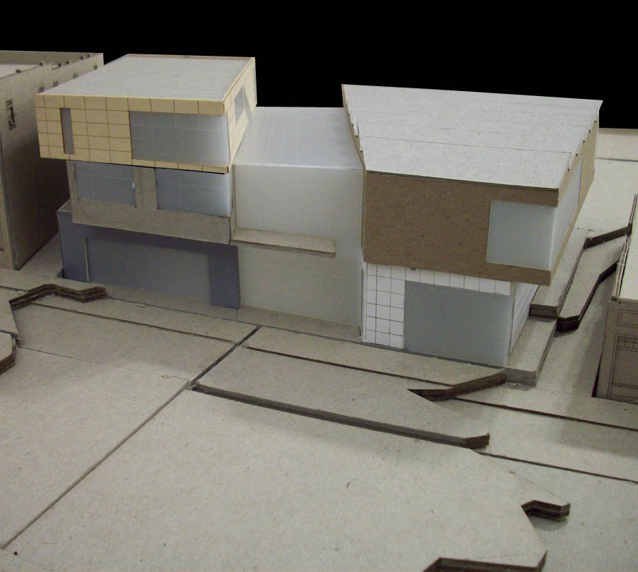 Model of arch. project