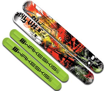 Wake skis