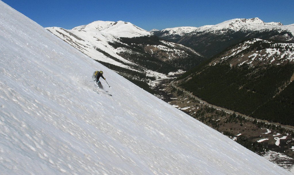 Almost summer skiing near Aspen (1 of 3)