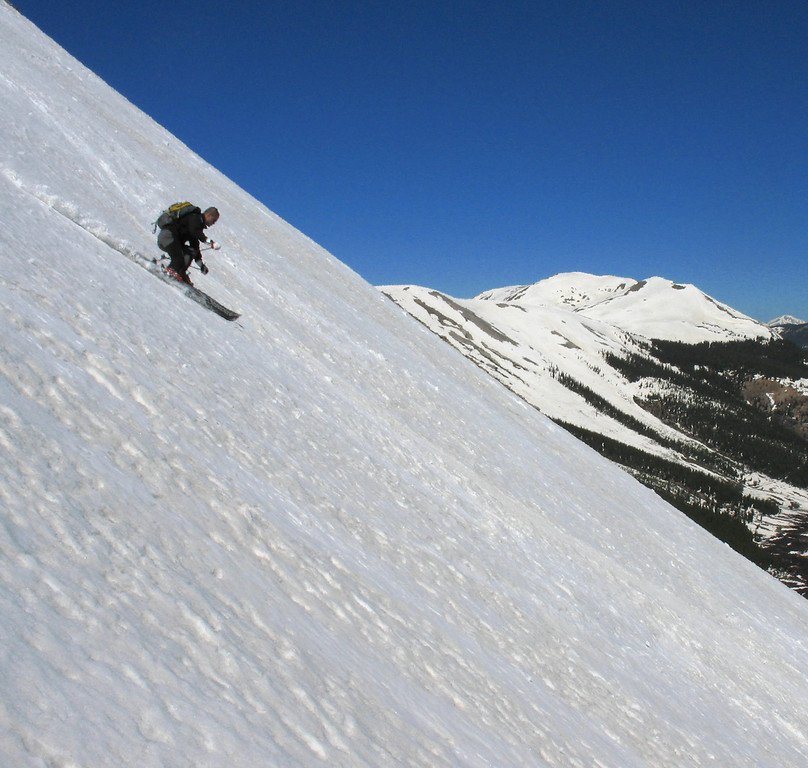 Almost summer skiing near Aspen (2 of 3)