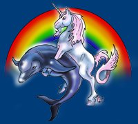 Dolphin and unicorn