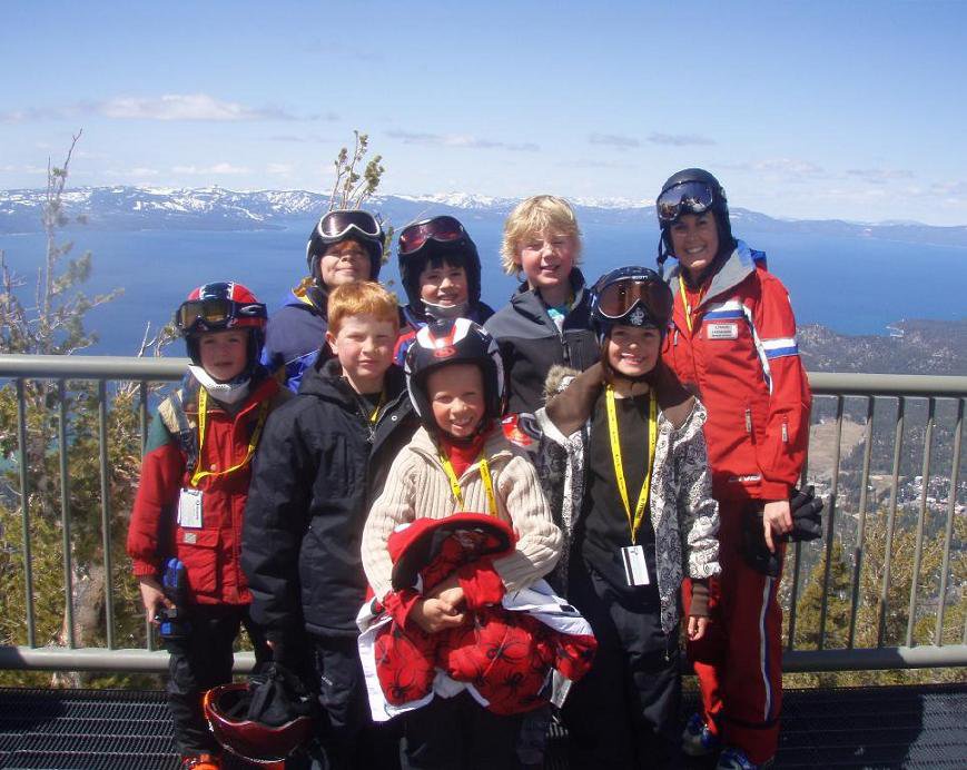 My ski team 07/08