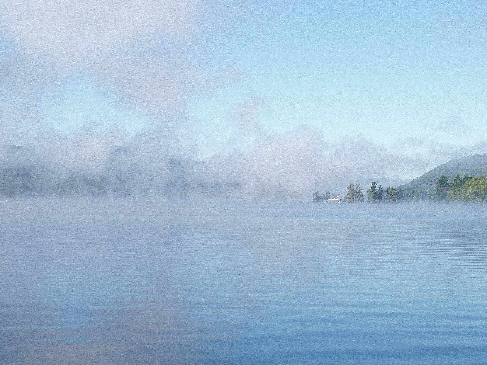 Brant Lake early morning