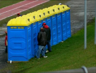 Taking a pee