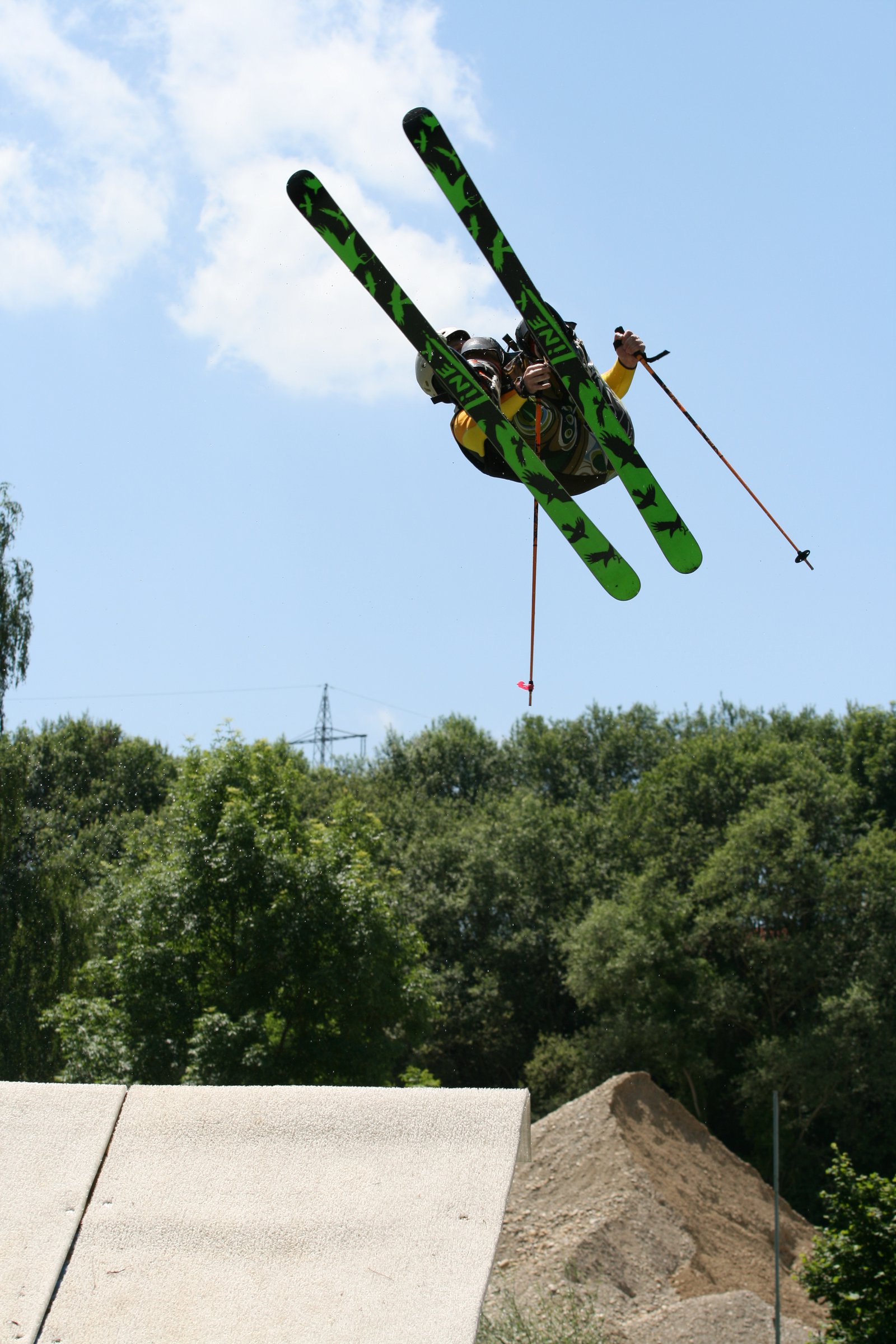 Water ramp peiting, germany