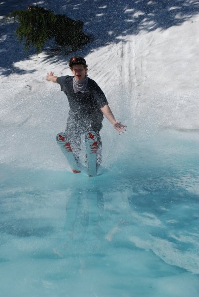 Pond skim