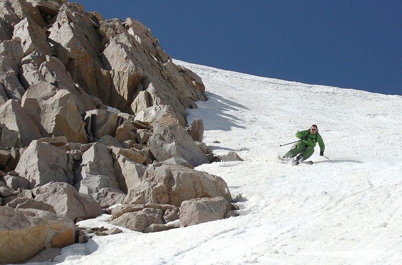 More summer skiing at Tyndall Glacier