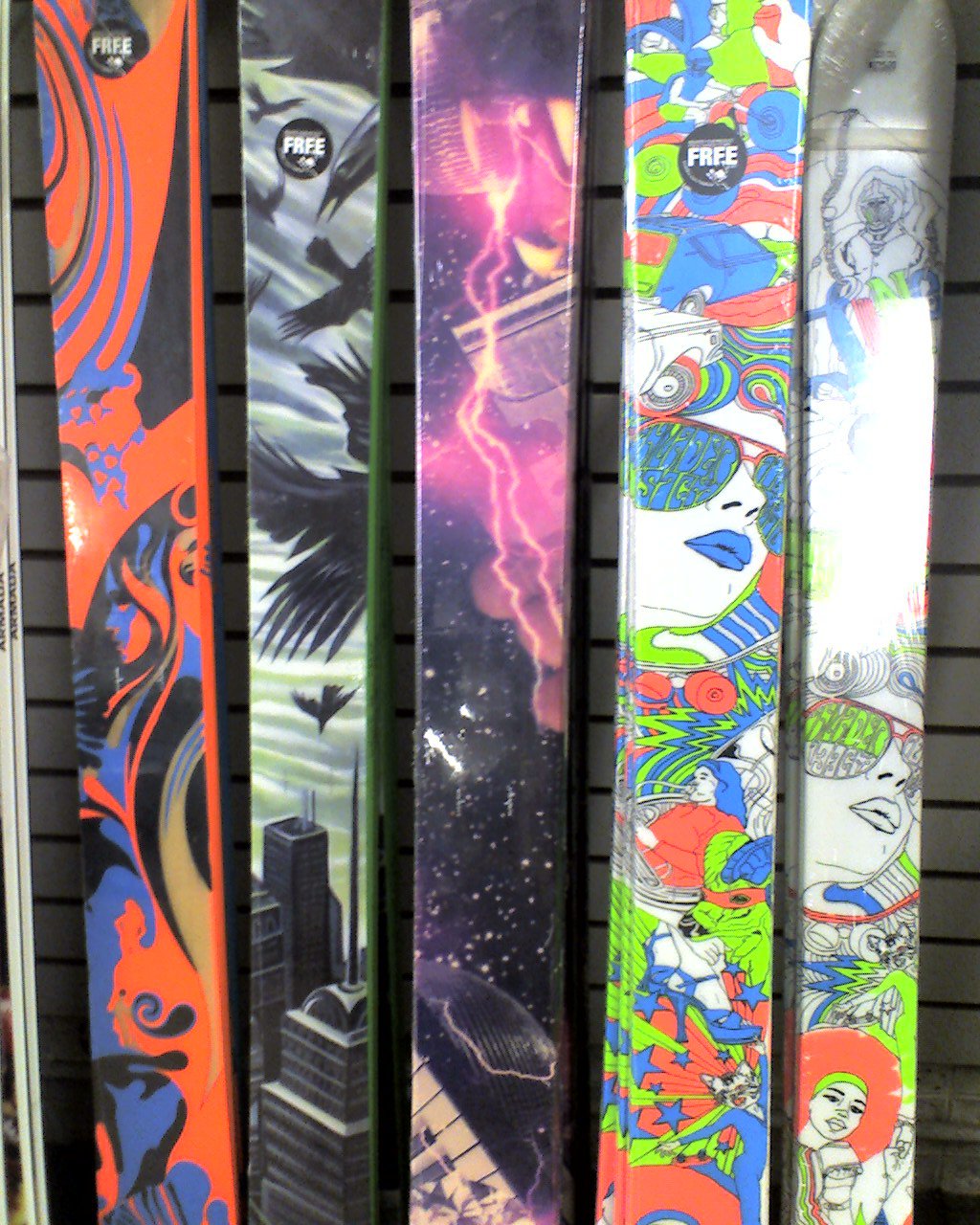 Some New Line Skis