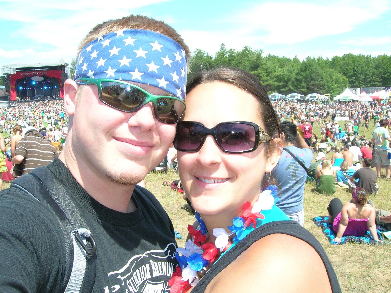 Wife and I at Rothbury