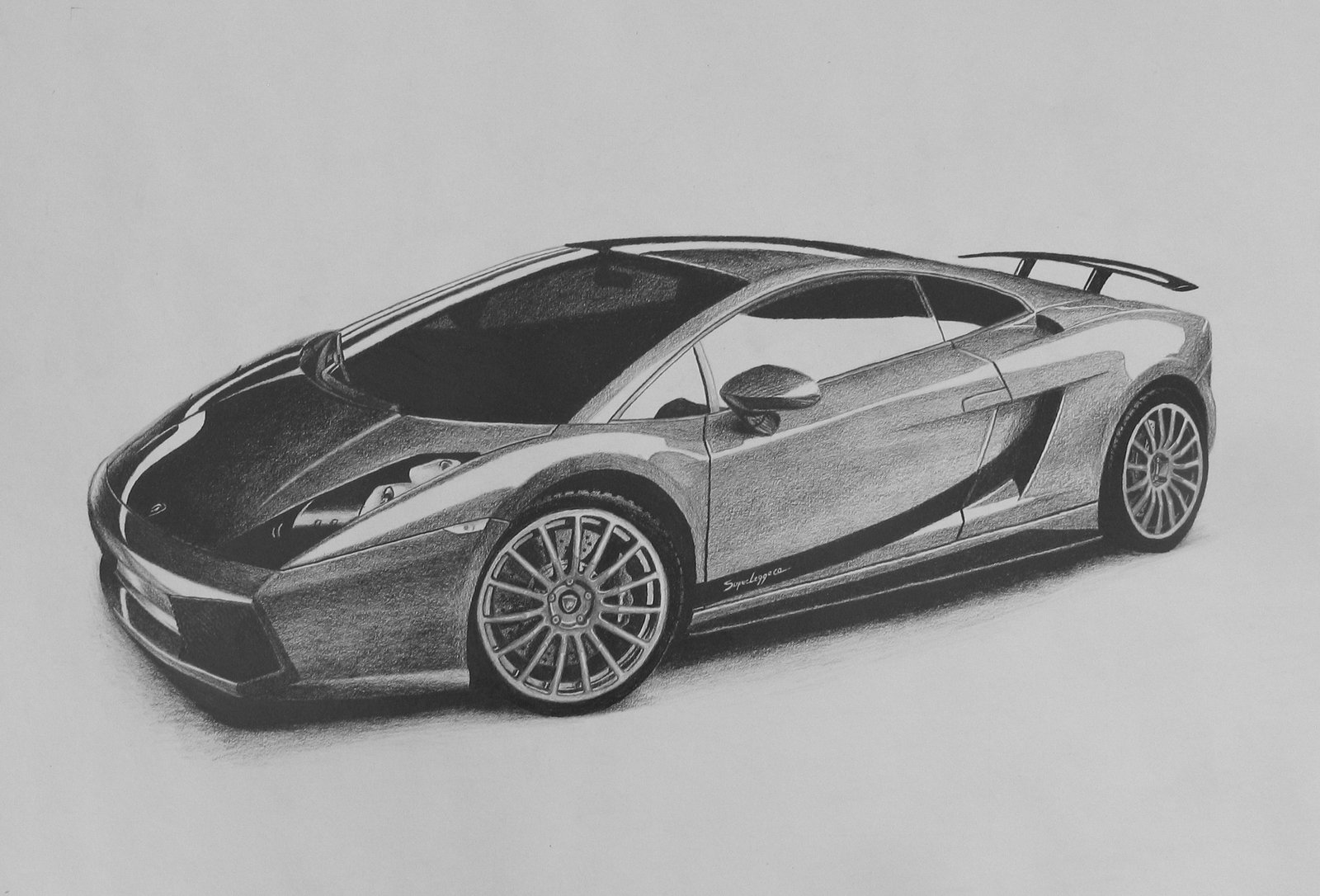 Lamborghini Drawing