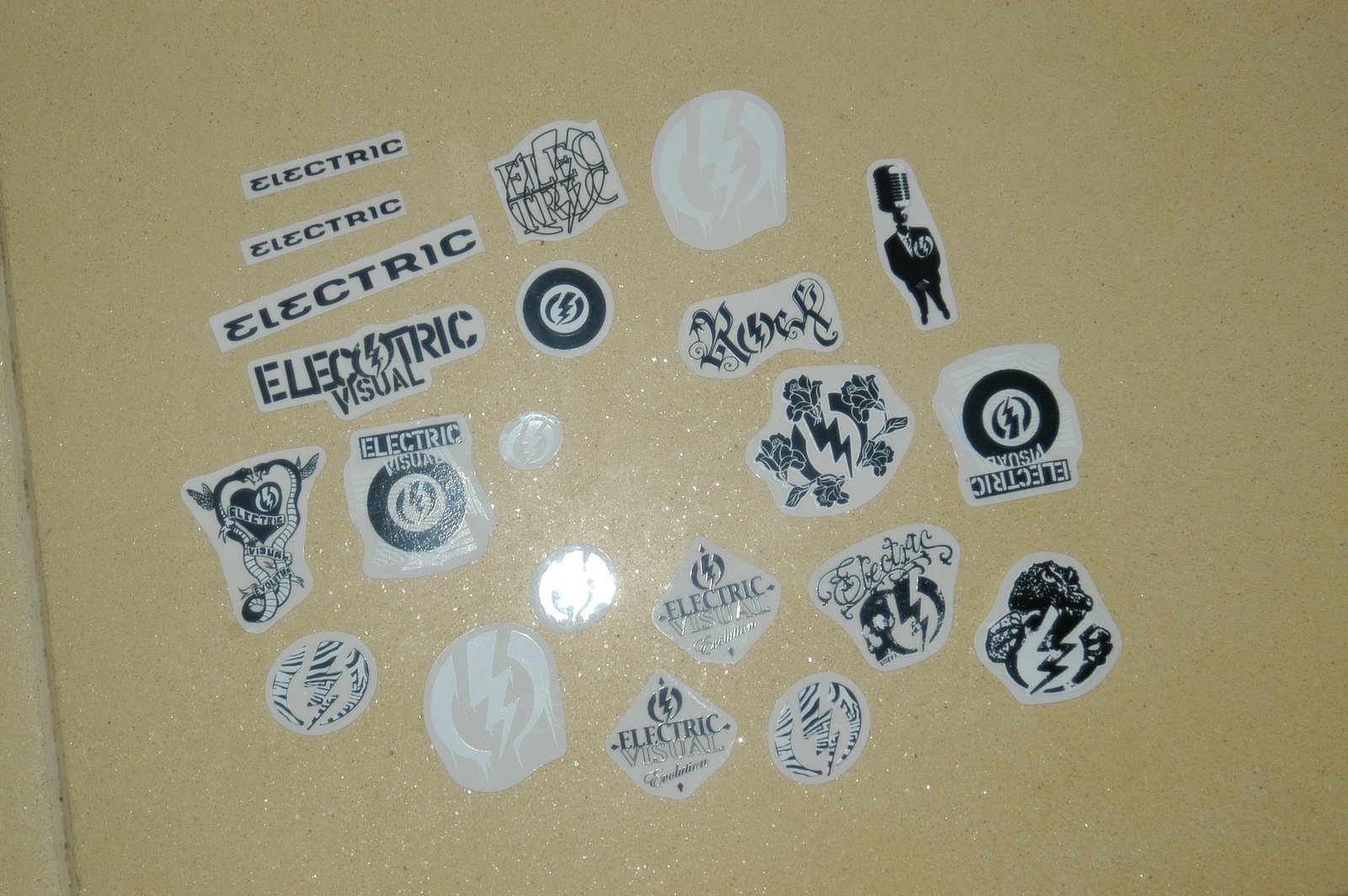 Electric stickers