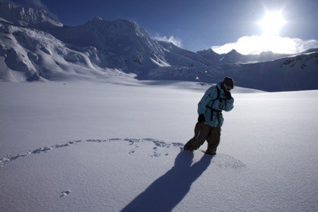 Tim in snow