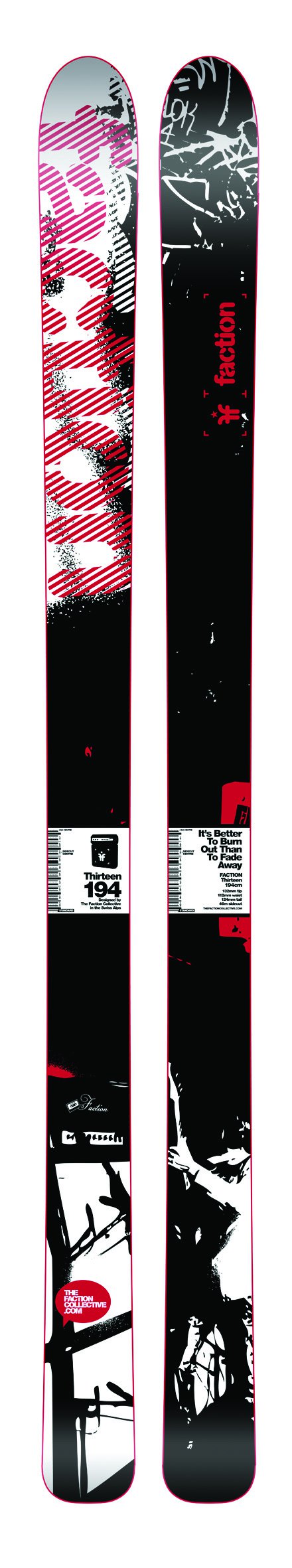 The Faction line of skis for 08/09 - 1 of 5