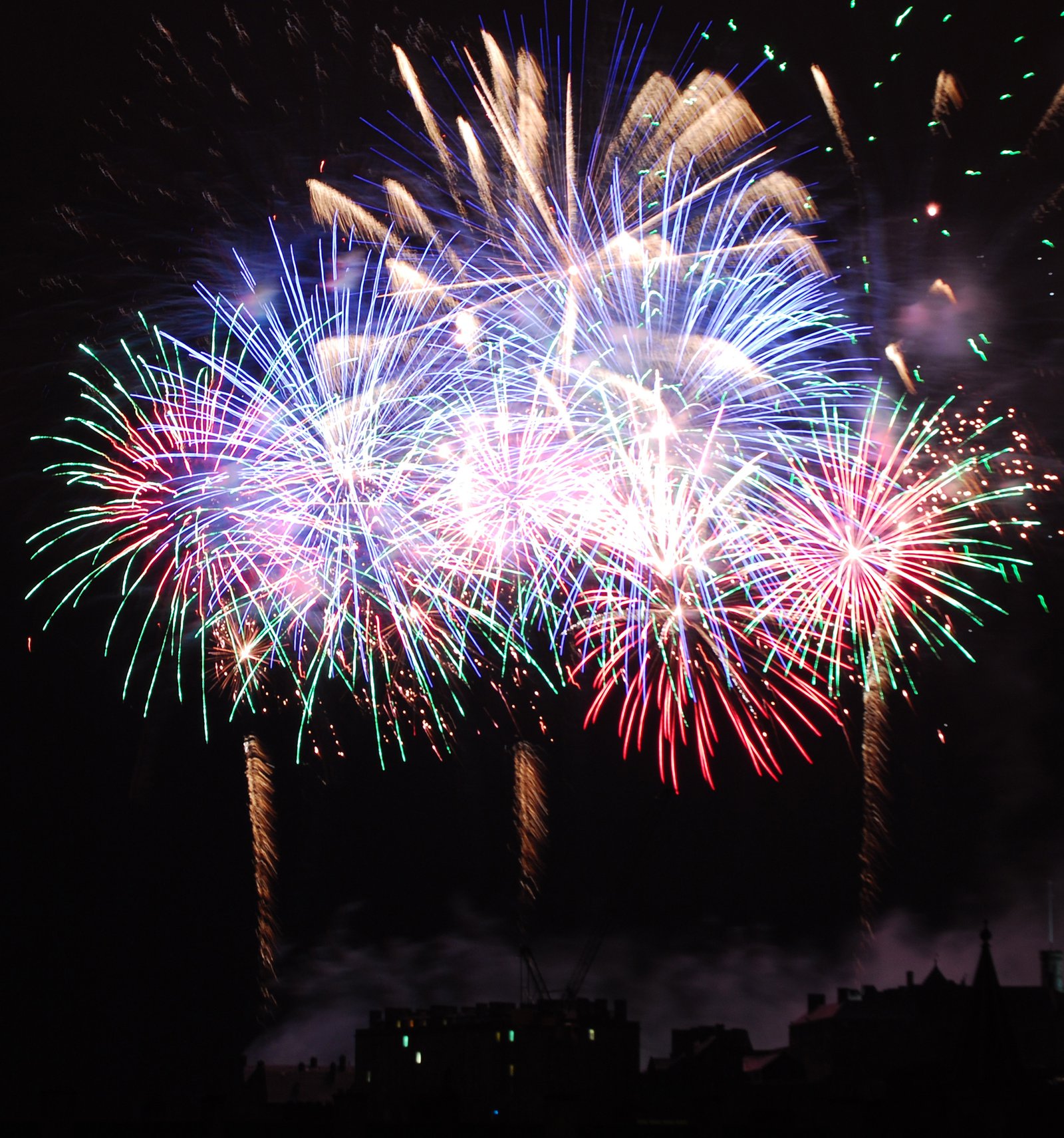 Festival Fireworks in Edinburgh