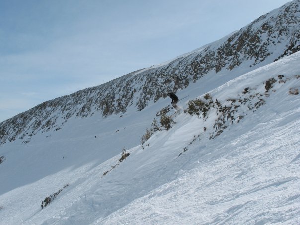 Small cliff at big sky