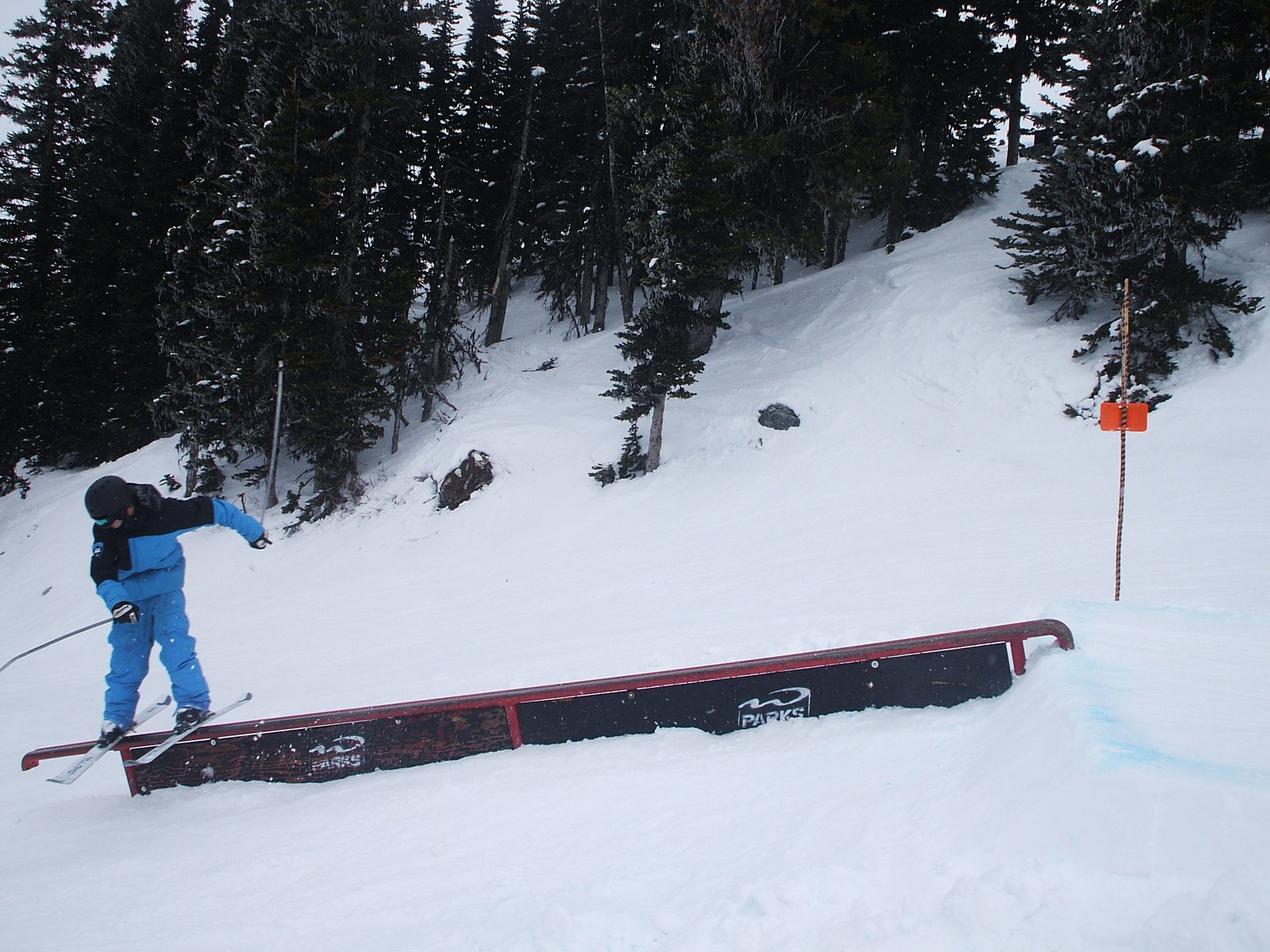 Rail at whistler