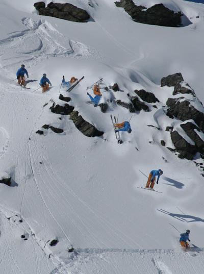 Bc backflip @ the northface ski challenge