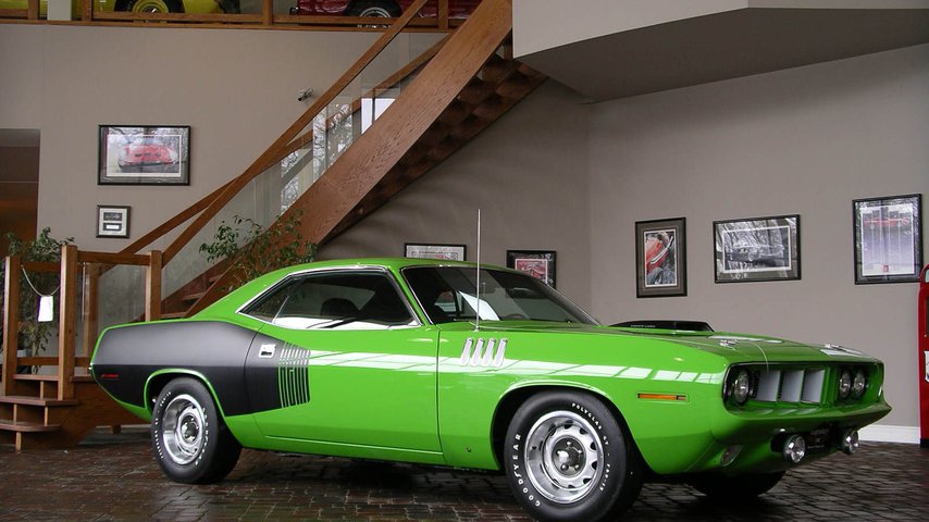 Plymouth Barracuda с нагнетателем