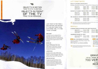 Spirit brochure