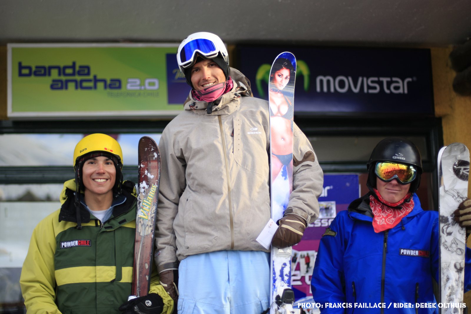 Derek Olthuis wins 2008 El Colorado Big Air Competition