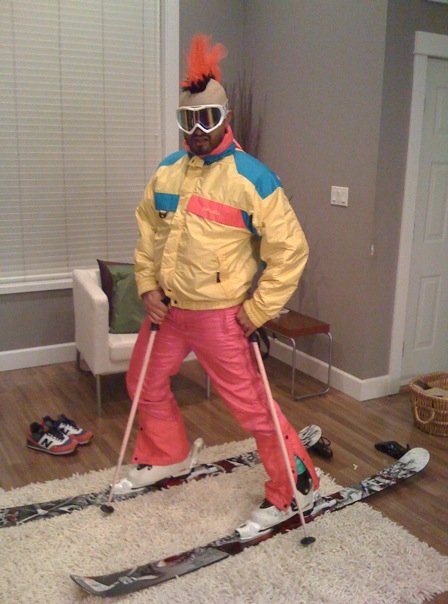 My new value village ski outfit that i bought for $16