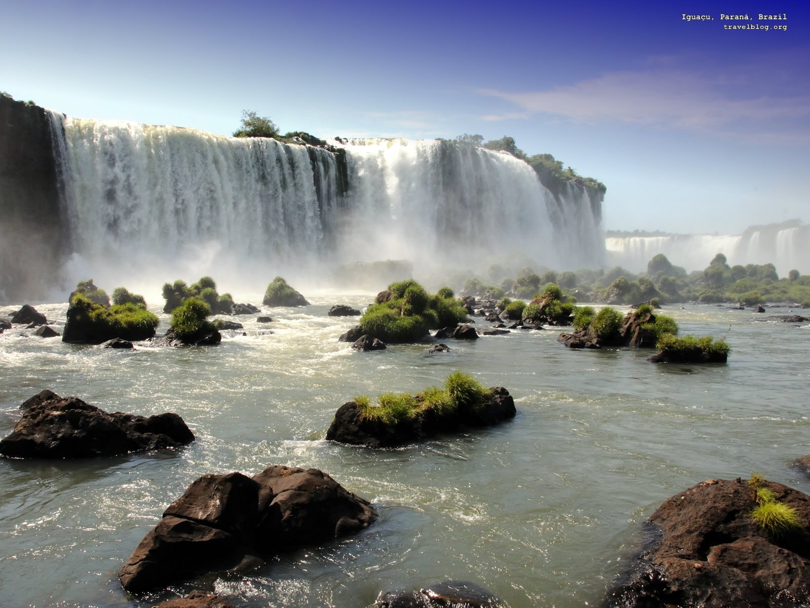 Amazing water fall