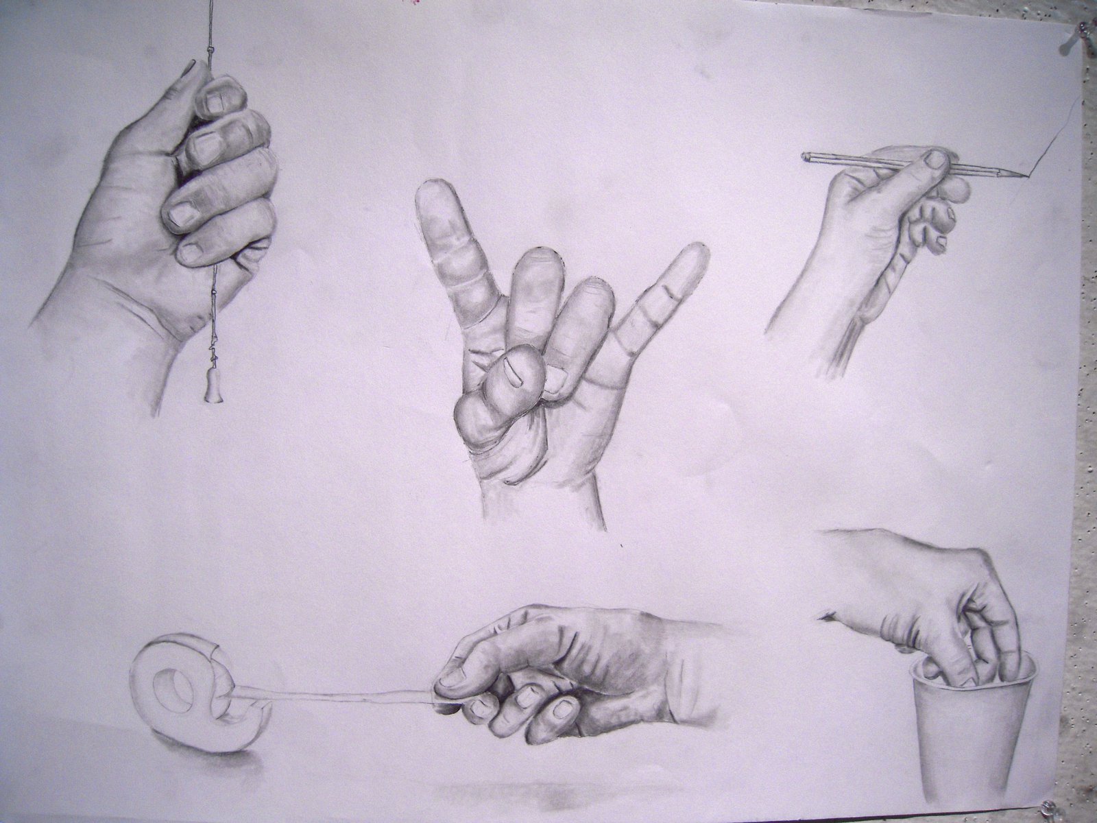 Hands Drawing HW