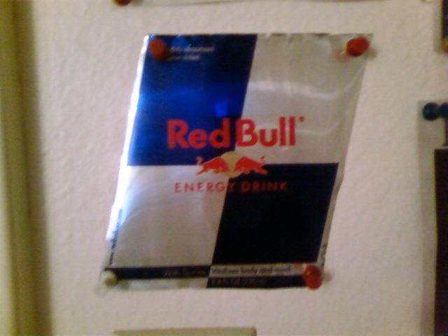 Red bull can