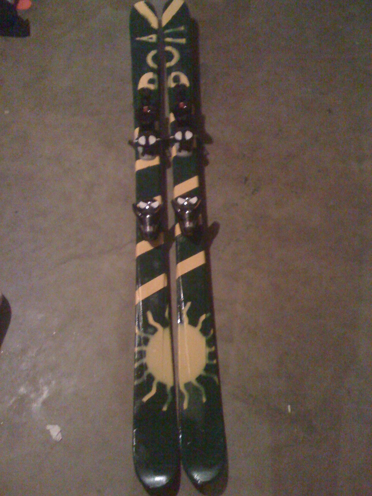 Painted Skis