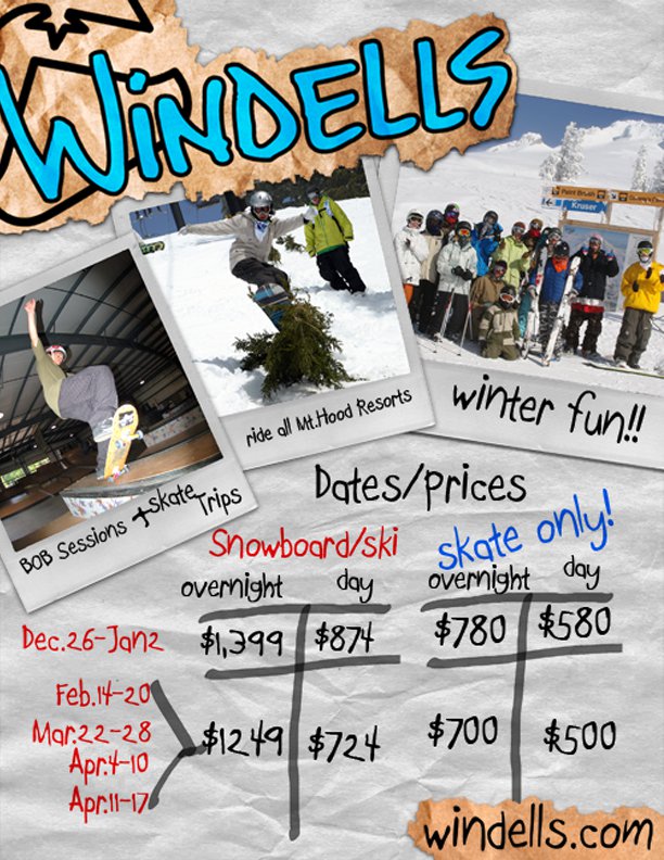 Windells Winter Prices