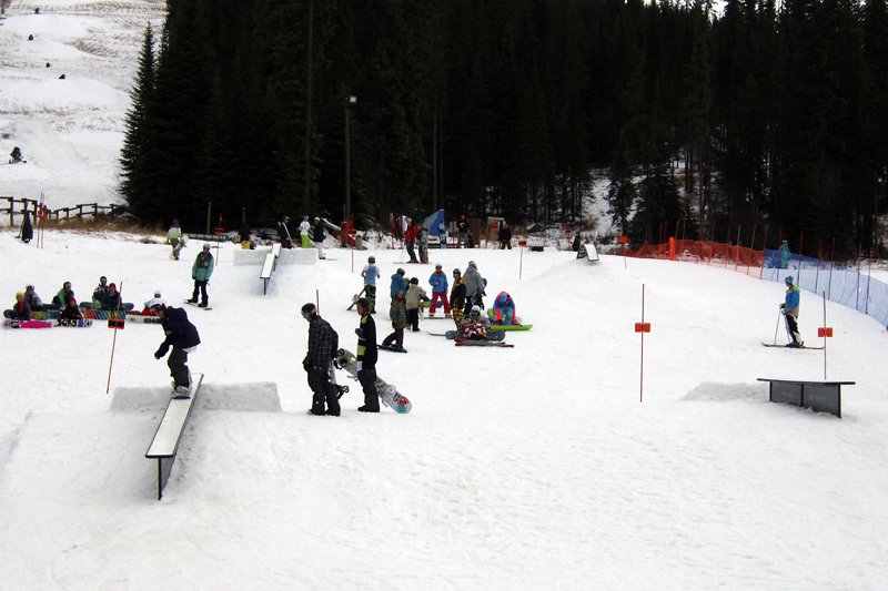 Sun Peaks Resort Terrain Park