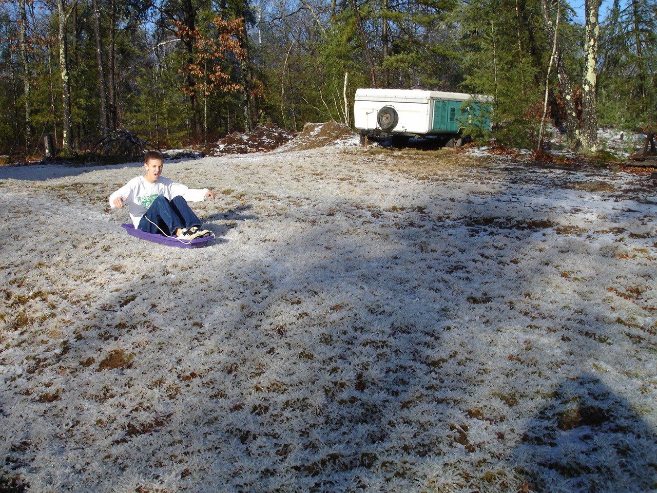 Sledding!