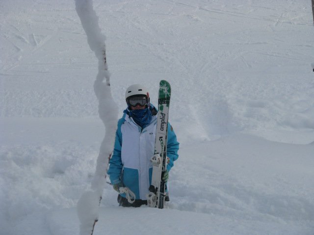 Pow Day at blue mountain on Dec  13th. 2008