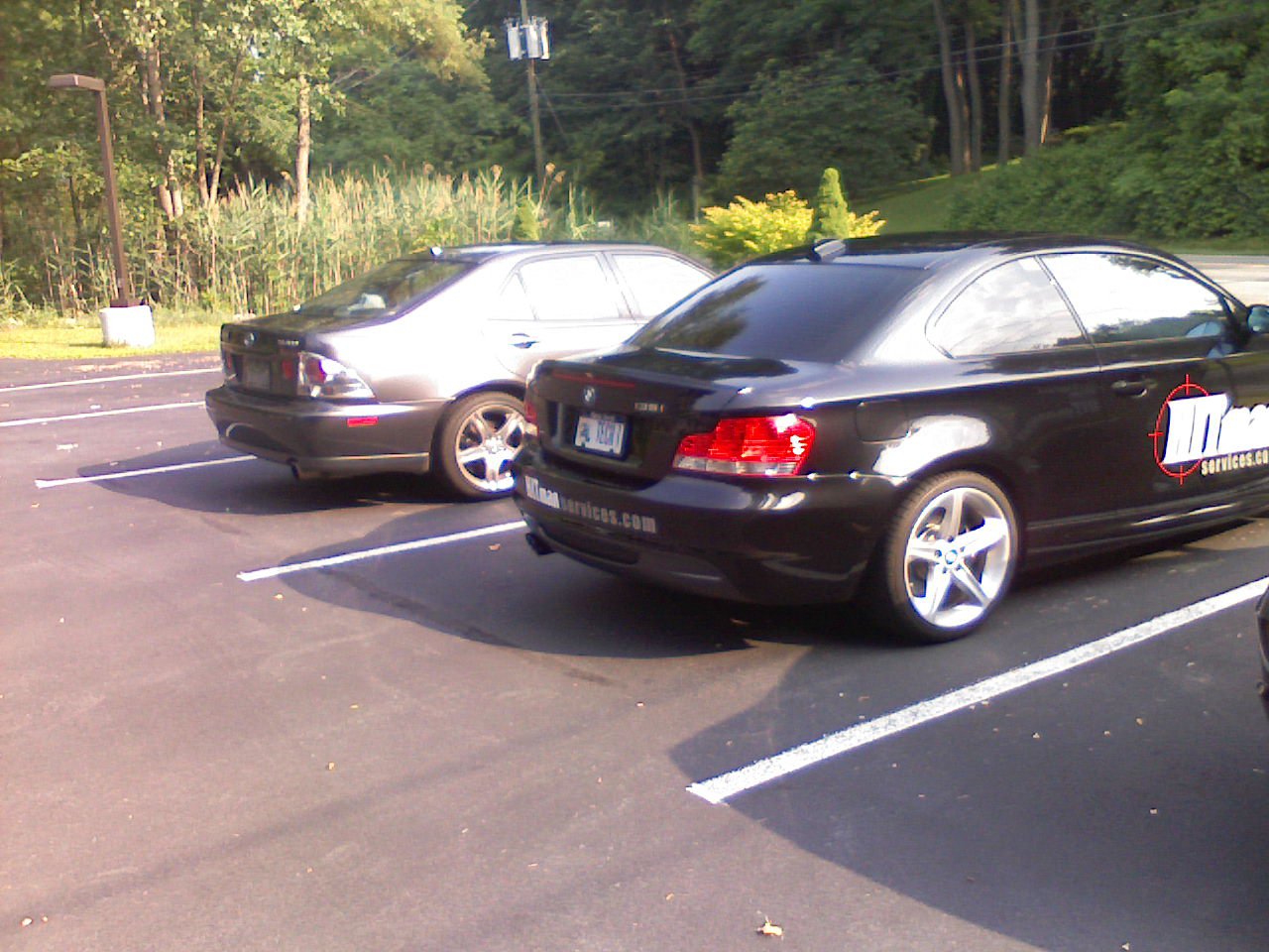Boss's whip next to mine